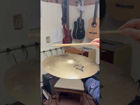 Used Zildjian Custom 17”/43cm Projection Crash Cymbal - Made in USA- Sold as is imagen 9