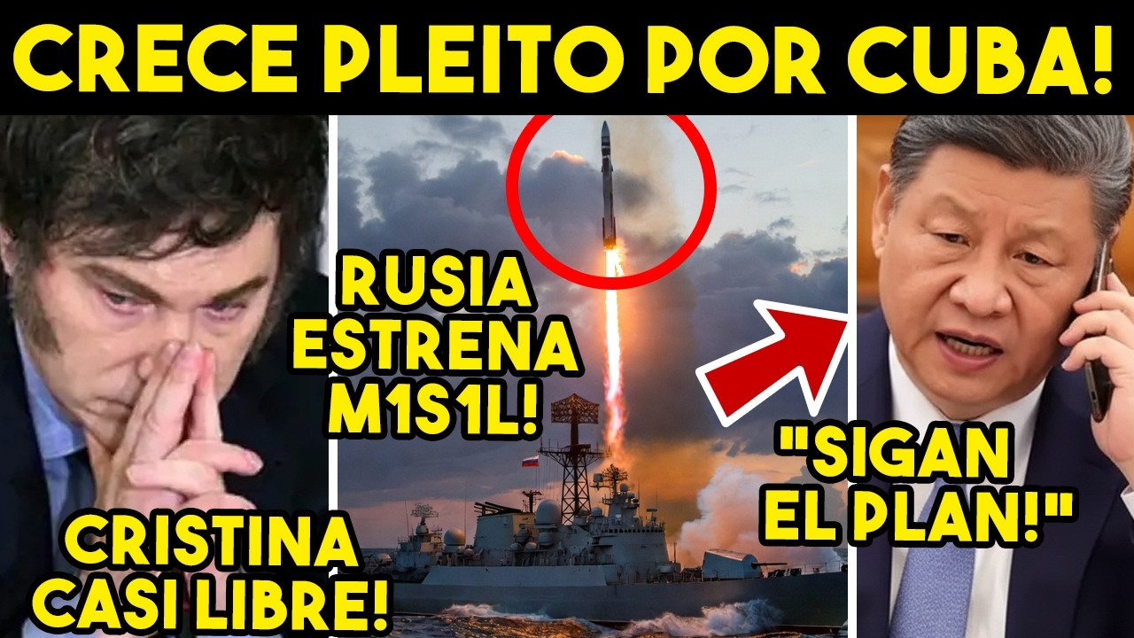 TRUMP EN SH0CK! CANCELA TODO, TEME 4T4QUE. CUBA EN LA MIRA. IRAN APRIETA, MILEI EN PANICO.