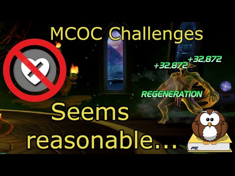 That REGEN doesn't seem fair... - MCOC Challenges Ep.3