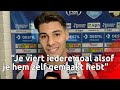 Görkem Saglam vierde de 1-0 alsof hij zelf de maker was, zo hoort het volgens hem ook.