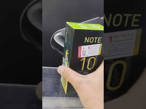 اينفنكس نوت 10 برو infinix ذاكرة 8/256 GB
