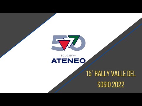 Scuderia Ateneo | Emotion Clip | 15° Rally Valle del Sosio 2022
