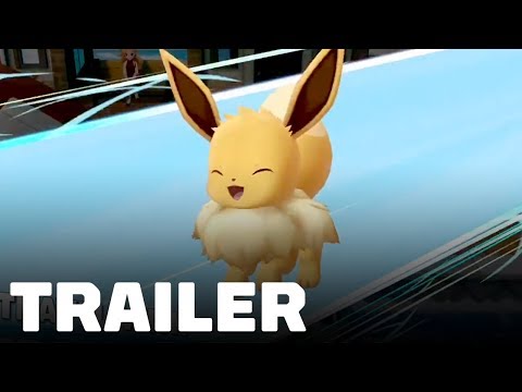 Pokemon Let's Go Pikachu & Eevee: New Features & Moves Trailer - TGS 2018 Video