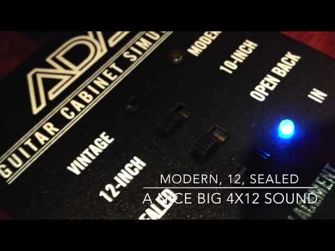 ADA GCS-2 and the ISP Theta Preamp and Carl Martin Chorus XII