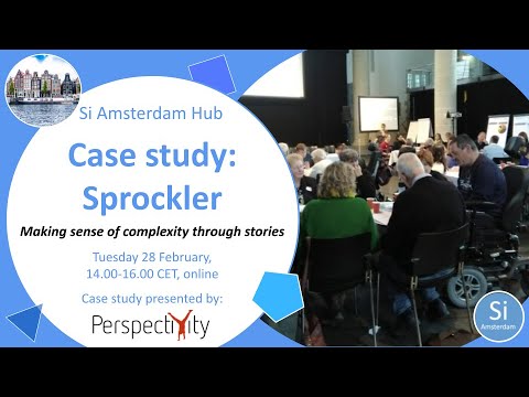 Sprockler: Making sense of complexity through stories