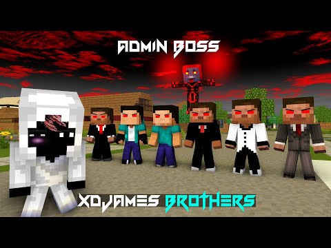 PART 1 - HEROBRINE BROTHERS AND ADMIN BOSS VS GOOD ENTITY'S - SAD STORY - MINECRAFT ANIMATION