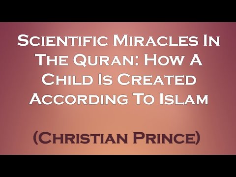 Scientific Miracles In The Quran: How A Child Is Created According To Islam | Christian Prince