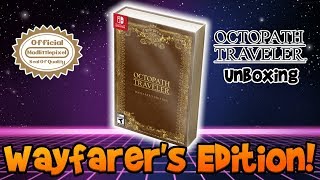 Most Anticipated Game Of 2018 - Octopath Traveler Wayfarer's Edition Unboxing!