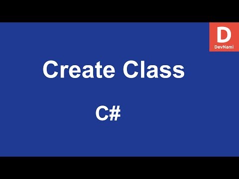 C Create Class