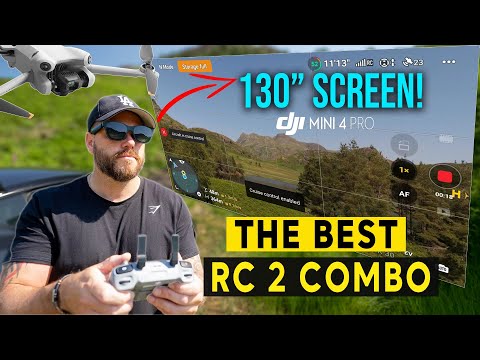 DJI MINI 4 PRO with 130" SCREEN The BEST Combo for RC 2!