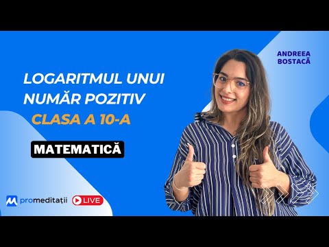 Logaritmul unui număr pozitiv | Clasa a 10-a