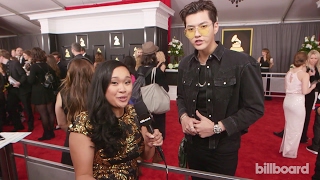 [720P] 170213 59th Grammy Awards Red Carpet Interview - Kris Wu Talks &quot;Juice&quot; &amp; upcoming English EP
