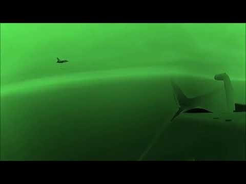 French Rafale B launching a nuclear supersonic cruise missile ASMP-A