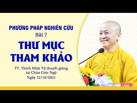 Thư mục tham khảo l Phương pháp nghiên cứu