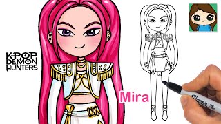 How to Draw Mira | KPop Demon Hunters