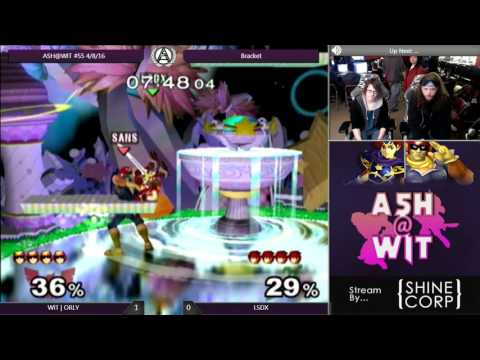WIT | ORLY (Falcon) vs LSDx (Roy) - ASH@WIT #55 Melee Bracket