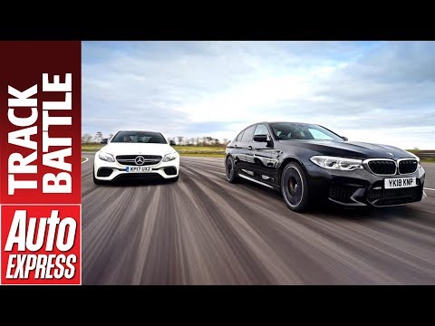 New BMW M5 vs Mercedes-AMG E 63 S - which is fastest on track?