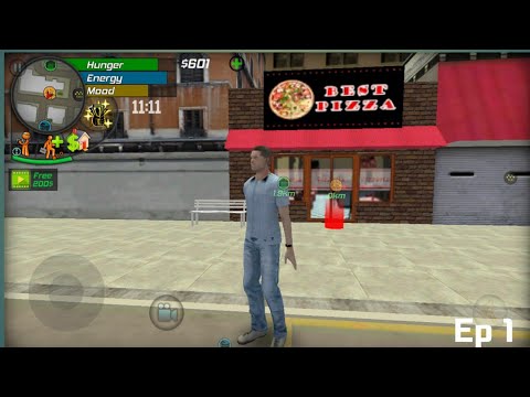 Doing A Pizza Delivery Job In Big City Life Simulator| Ep 1 |