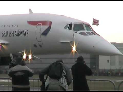 Concorde comes home to Bristol 2003