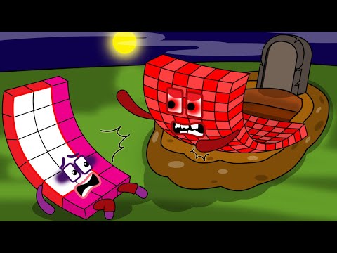 Oh No!  Unknown Numberblocks rise up of the dead | Numberblocks fanmade coloring story