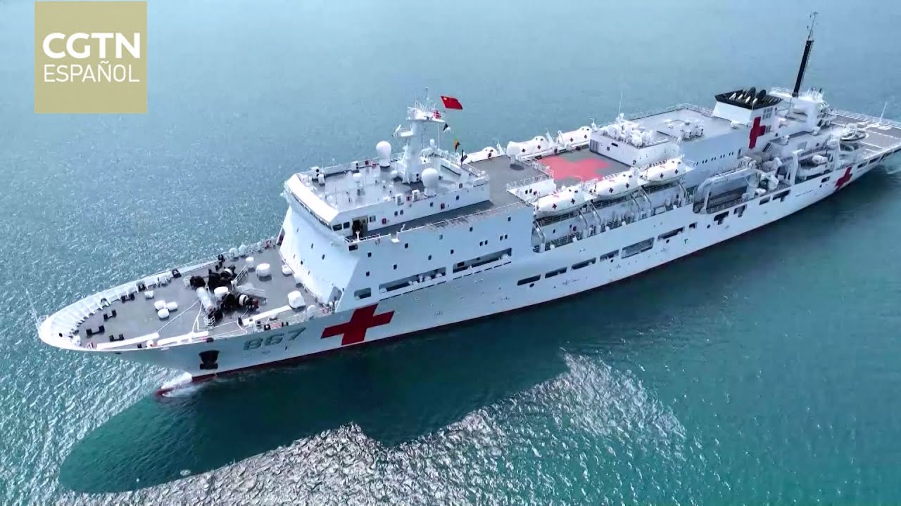 China y Nicaragua profundizan lazos con la llegada del buque-hospital Arca de la Ruta de la Seda