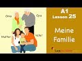 Learn German Family Meine Familie German For Beginners A1 Lesson 25
