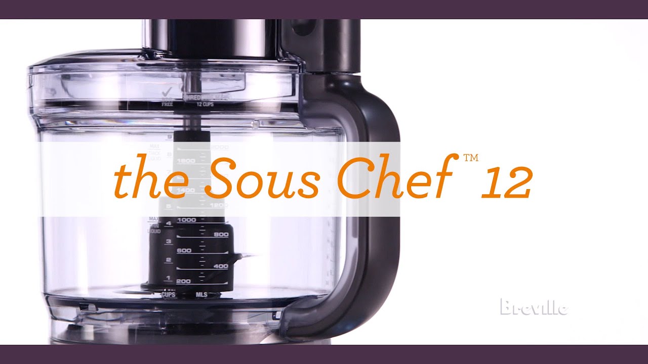 the Breville Sous Chef® 12 Plus Food Processor • Breville