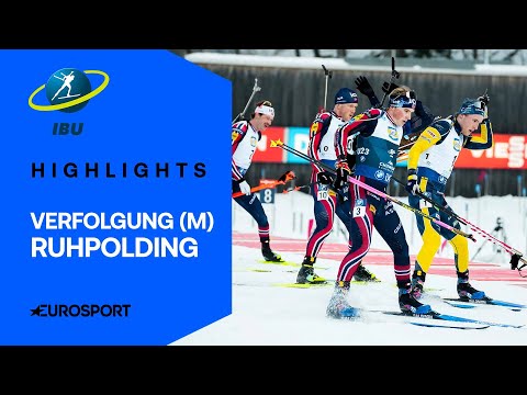 Pure excitement on the final lap in the pursuit | Highlights (German) | Biathlon World Cup | Ruhp...
