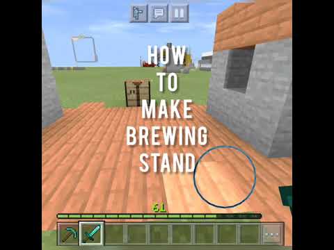 ABleeD  - How To Make a BrEwInG StaNd in MINECRAFT || #lifehacks || #shorts