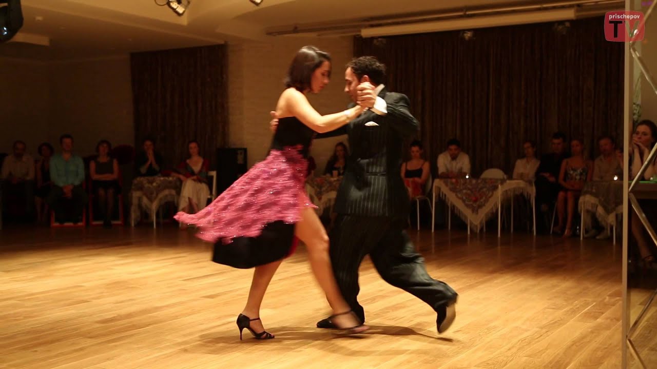 Maximiliano Cristiani and Jesica Arfenoni, 3, Milonga - PrimaVera 26 april 2013 Moscow
