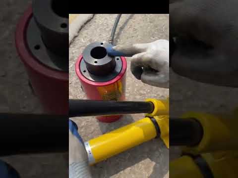 Hi-load 50 Ton High Pressure Hydraulic Cylinders With Pump