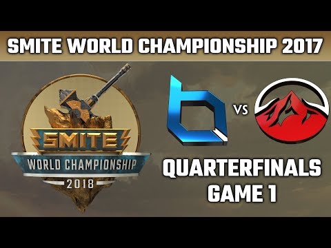 SMITE World Championship 2018: Quarterfinals - Obey Alliance vs. Elevate (Game 1)