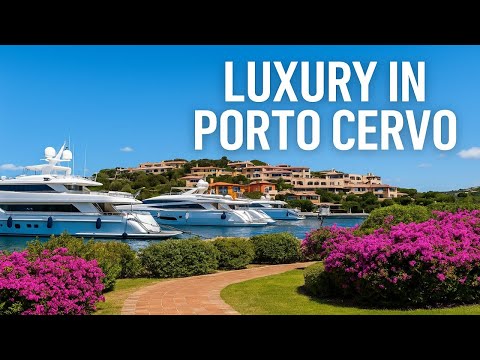 Porto Cervo, Sardinia 2025 🌴 | Walking Through Luxury Paradise 🇮🇹