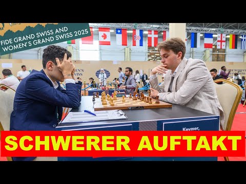 How will Vincent start the tournament? | Gürel vs Keymer | Fide Grand Swiss 2025 Round 1