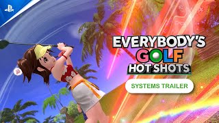  Everybody's Golf Hot Shots - Systems Trailer |PS5 Games