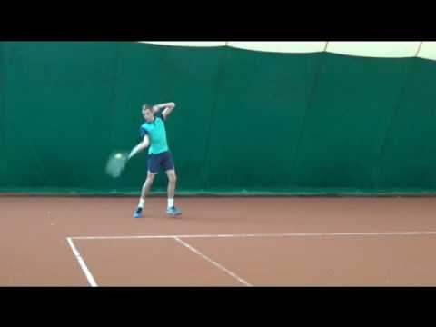 Studiebeurs College Tennis Recruit Video OverBoarder - Casper Room