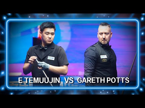 E TEMUUJIN（MG）VS GARETH POTTS (UK)  | 2024 JOY Heyball Masters Leshan Station