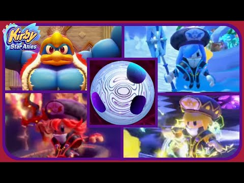 Kirby Star Allies-The Ultimate Choice-Soul Melter Difficulty | No Ability and Helpers |