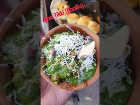 Alloo Tikki (Bhalla) !  #shorts #streetfood #alootikki #viralvideo #paanipuri #deepakshi