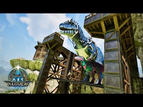 Building A HUGE Elevator For Our Base (ARK: Valguero Ascended • EP14)