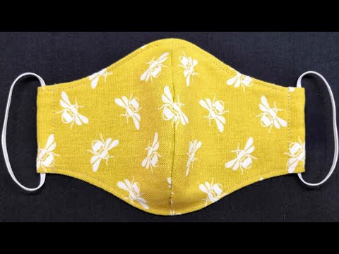 😷😷Very Easy New Style Pattern Mask | Face Mask Sewing Tutorial - How to Make Face Mask at Home