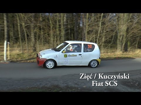 45 Cieszyńska Barbórka 2019 - 6 Runda RSPS - Marek Zięć / Dawid Kuczyński - Fiat SCS