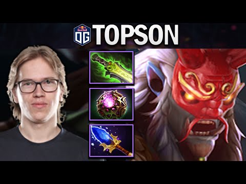 OG.TOPSON GRIMSTROKE - EPIC MID - DOTA 2 7.28 GAMEPLAY