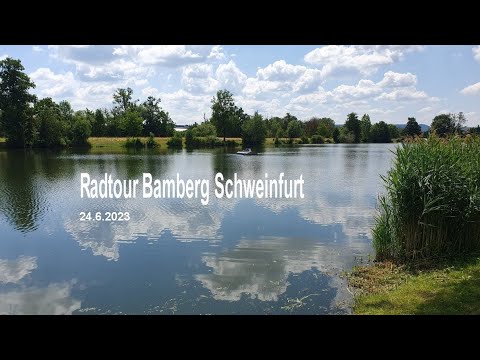 Maintalradtour Bamberg Schweinfurt mit Zuganschluss von und nach Erlangen