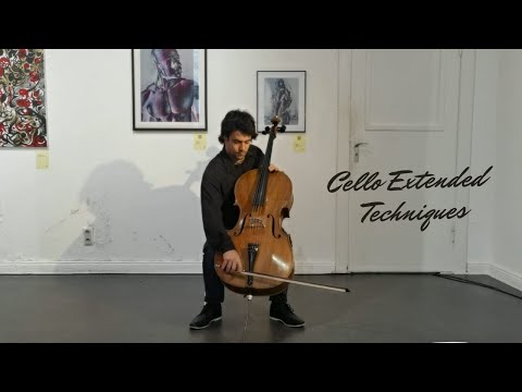 Cello Extended Techniques - Harmonic Glissando