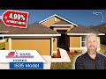 📉 Lower Interest Rates ARE BACK in Florida Thanks to this Builder // Inside Adams Homes 1635 model