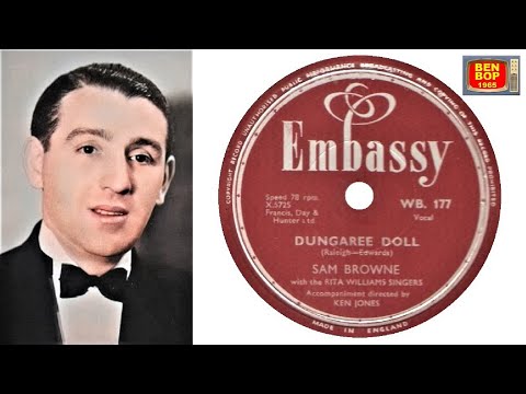 SAM BROWNE with The Rita Williams Singers - Dungaree Doll (1956)