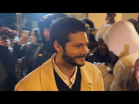 DYLAN O'BRIAN AT AMI WOMEN’S & MEN’S FALL-WINTER 2023 SHOW IN PARIS