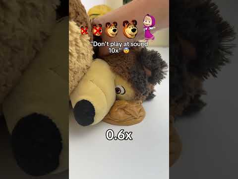 Which one will clean it up?🤔 (Masha & Bear edition)