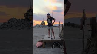 Bombay Beach Report with Kevin LiT on September 26, 2025. Tonight's sunset was LiT.